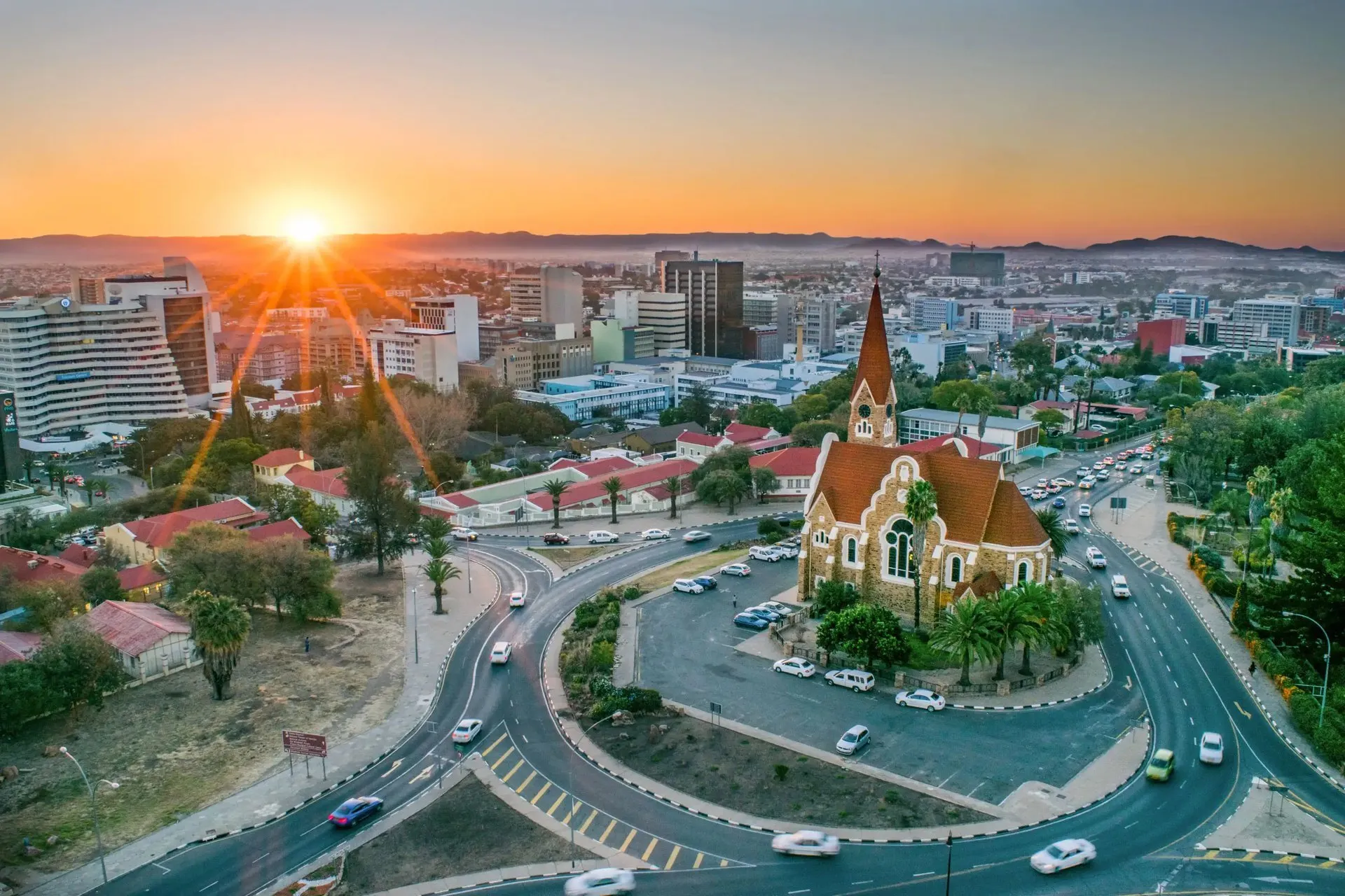 La llegada a Windhoek